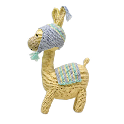 Amigurumi Soft Toy- Handmade Crochet - Llama- Humpti