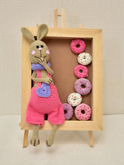 Amigurumi Soft Toy- Handmade Crochet- Bunny