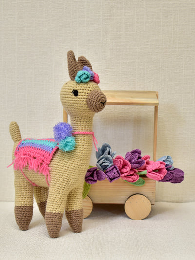 Amigurumi Soft Toy- Handmade Crochet- Lama