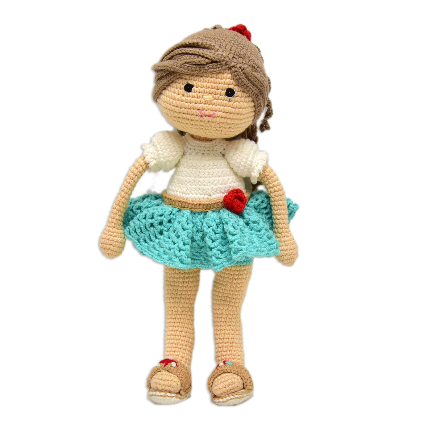 Handcrafted Amigurumi Katie Doll