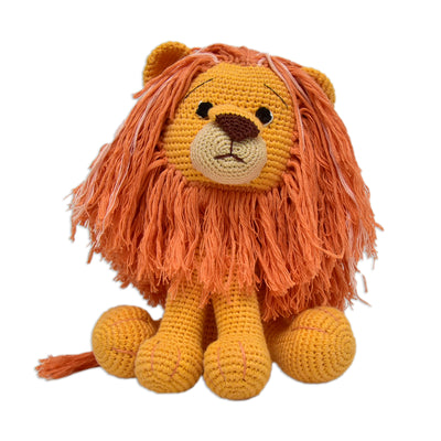 Amigurumi Soft Toy- Handmade Crochet - Lion- Asad