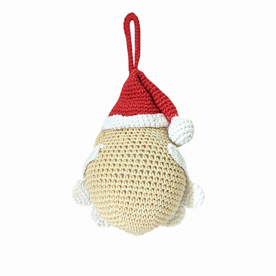 Handcrafted Amigurumi Christmas Tree Ornament- Santa