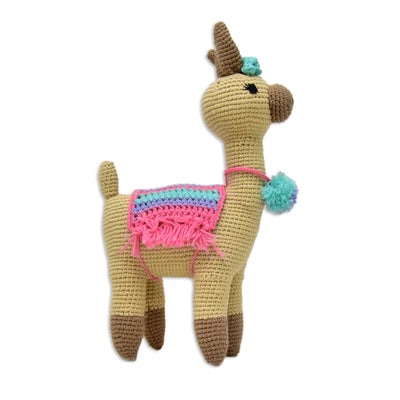Amigurumi Soft Toy- Handmade Crochet- Lama