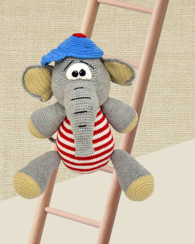 Amigurumi Soft Toy- Handmade Crochet - Elephant