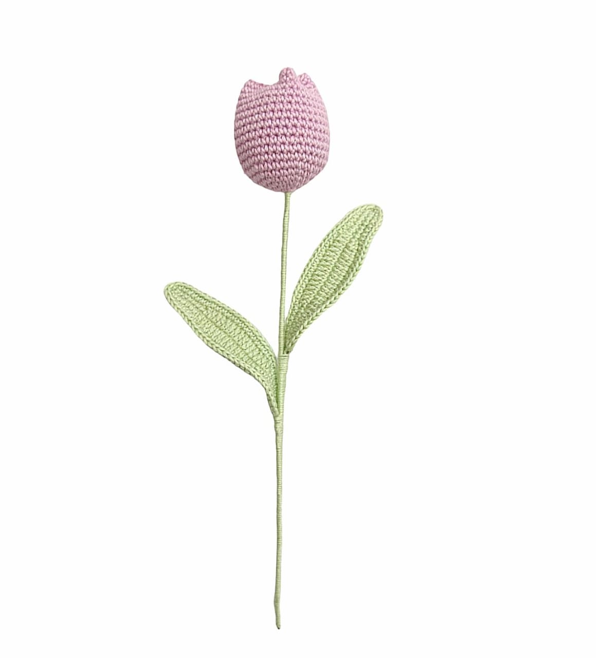 Handcrafted Crochet Tulips :Quaint Charm for Modern Interiors