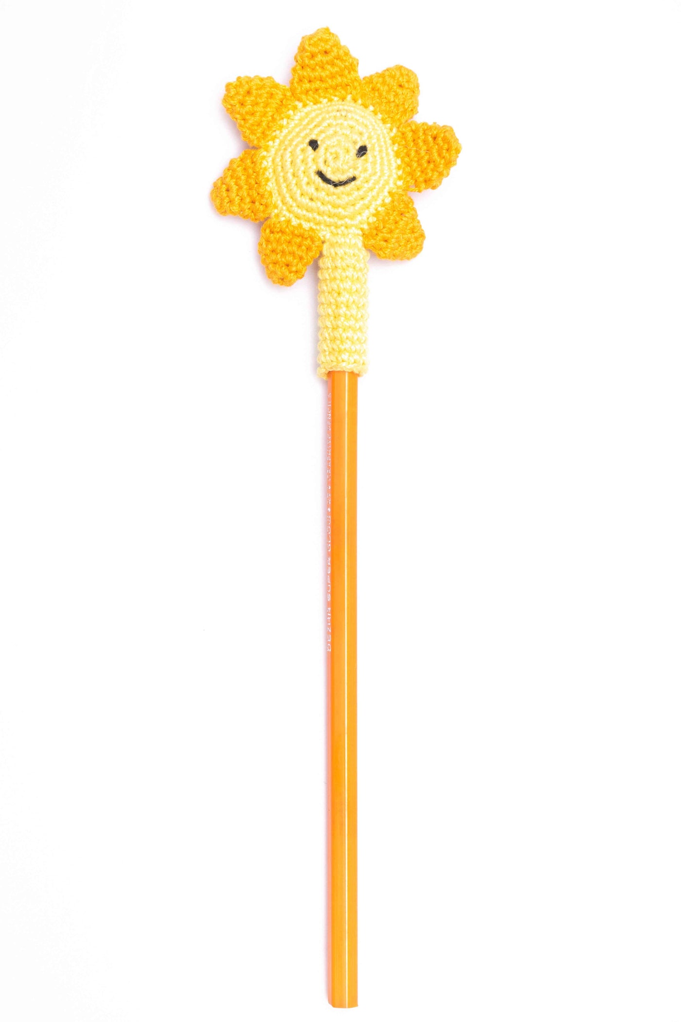 Adorable handcrafted Sun Pencil Topper