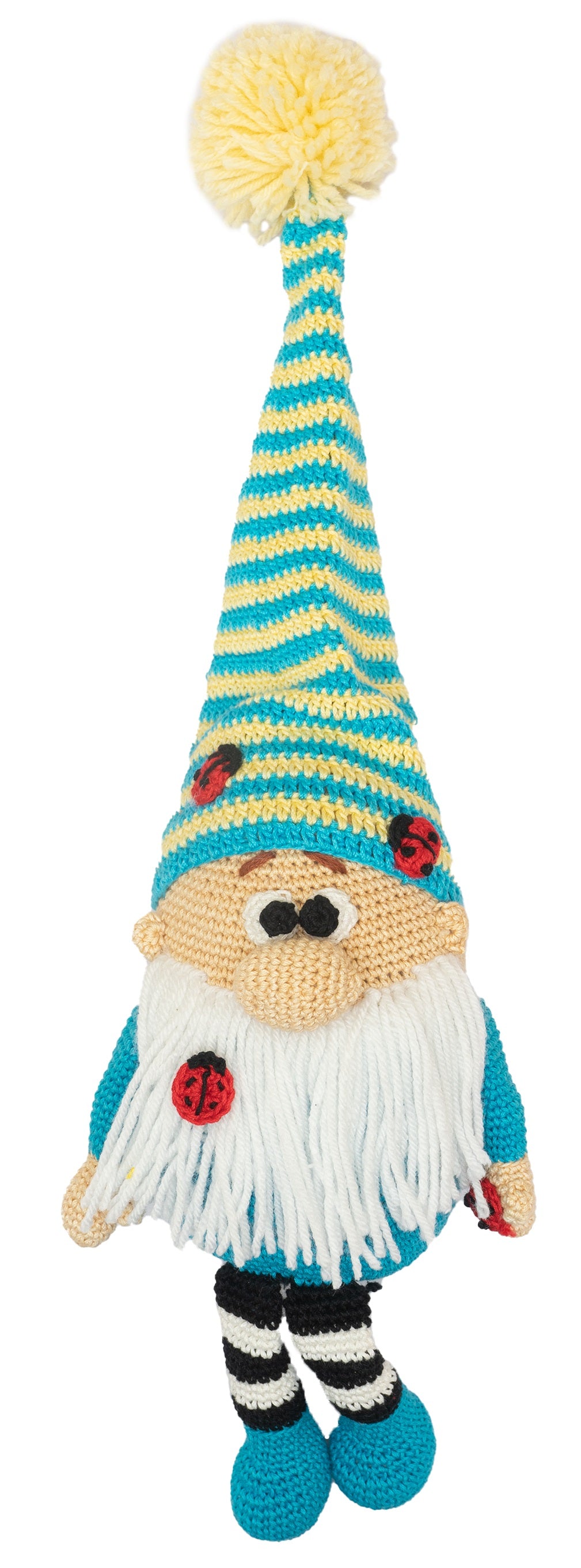 Handcrafted
 Amigurumi 
Christmas Soft
 Toy-
 Gnome