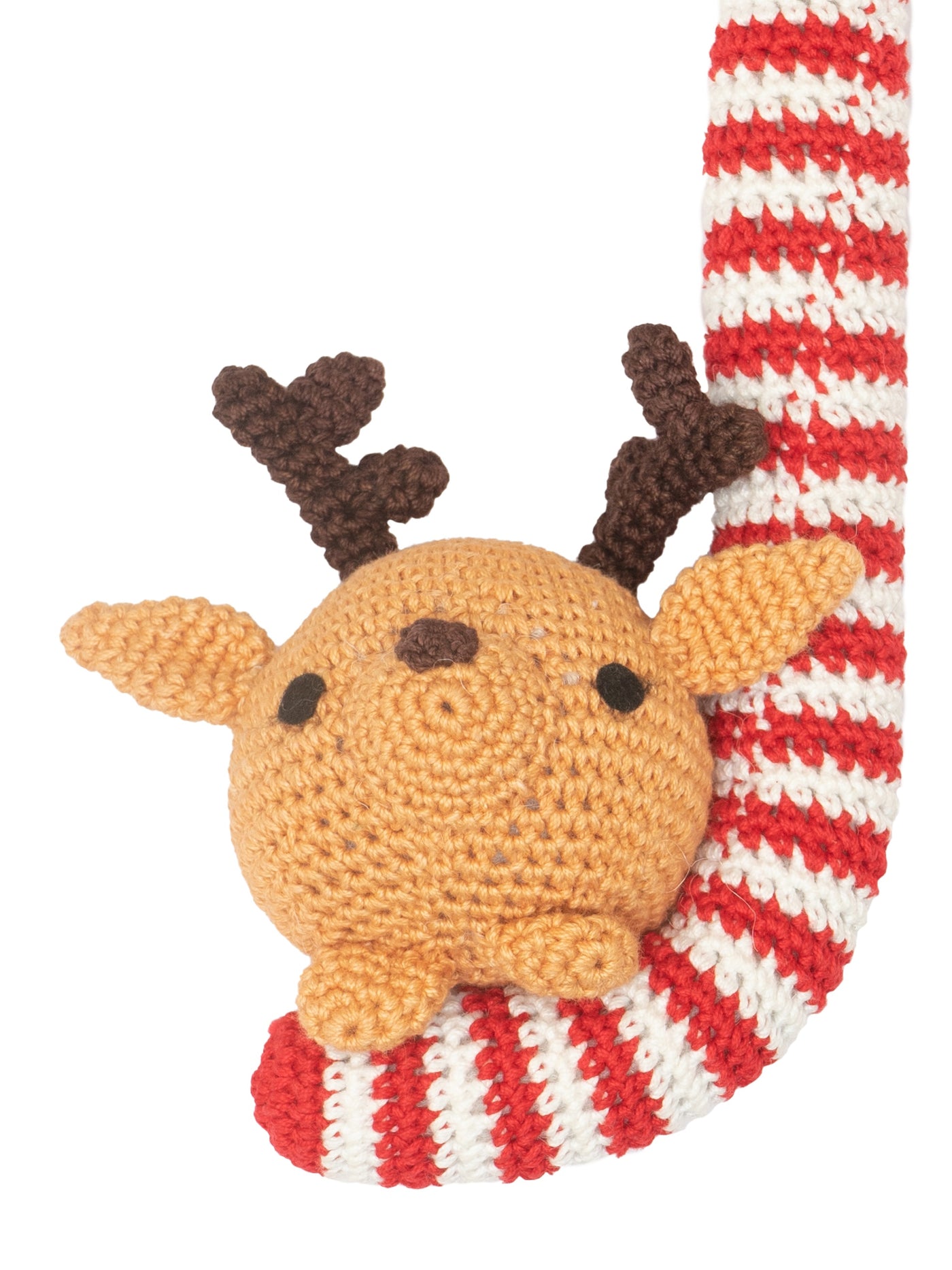 Handcrafted Amigurumi Christmas Tree Ornament-
Reindeer