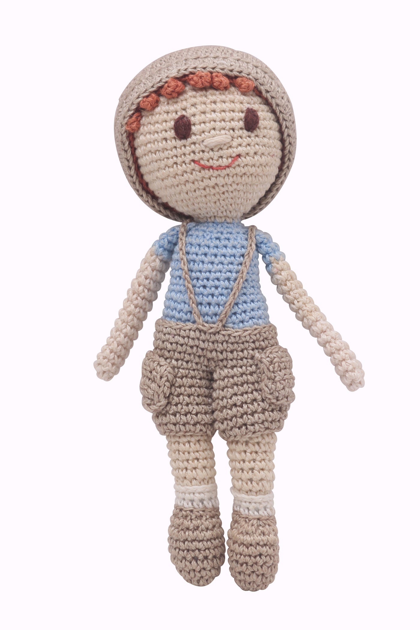 Amigurumi Soft Toy- Handmade Crochet-  Boy Doll