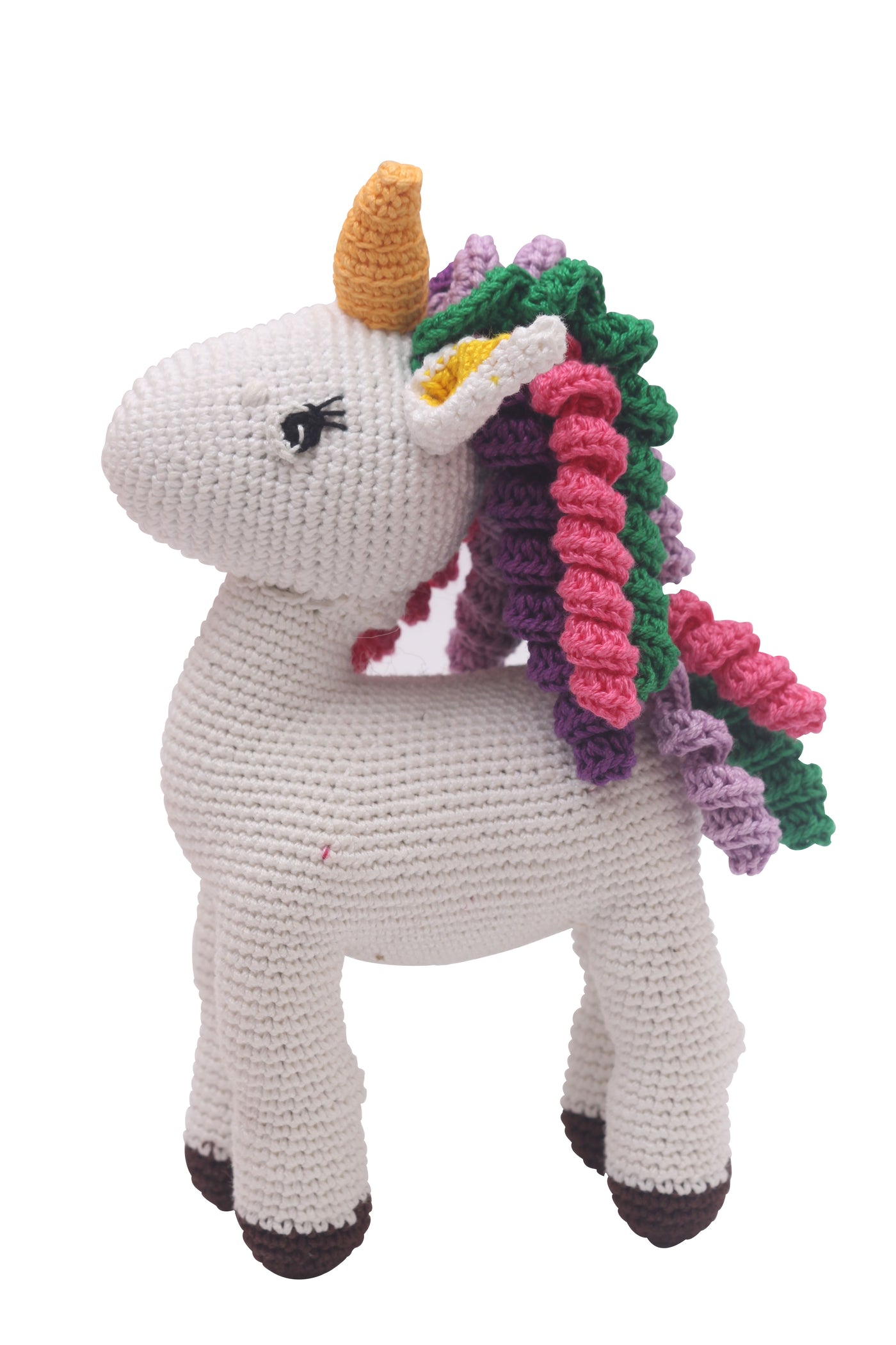 Amigurumi Soft Toy- Handmade Crochet- Standing Unicorn